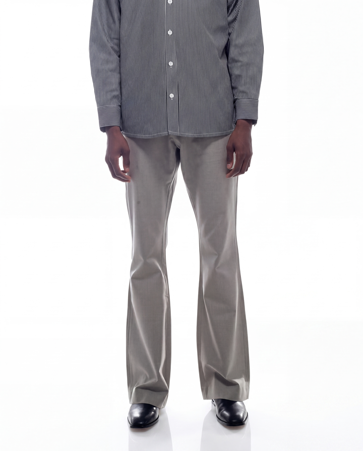 Flare Pants - Gray